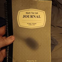 Vault Tec Lab Journal 