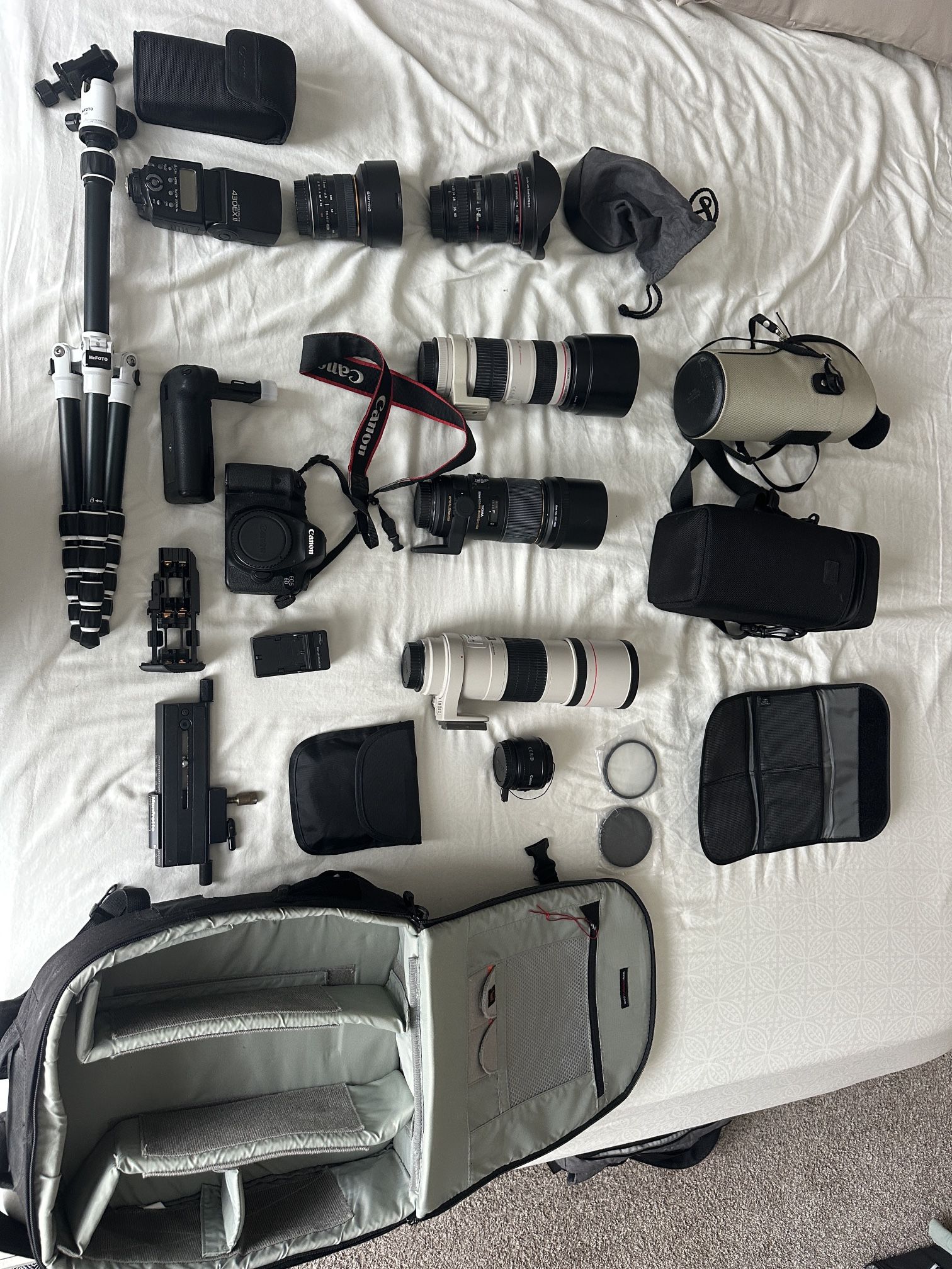 📸 Canon 6D + 7 Lenses + Grip + Accessories