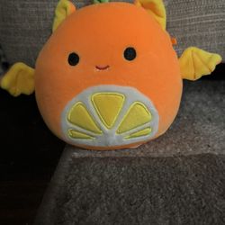 Orange Bat Plushie