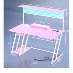 Pink Desk
