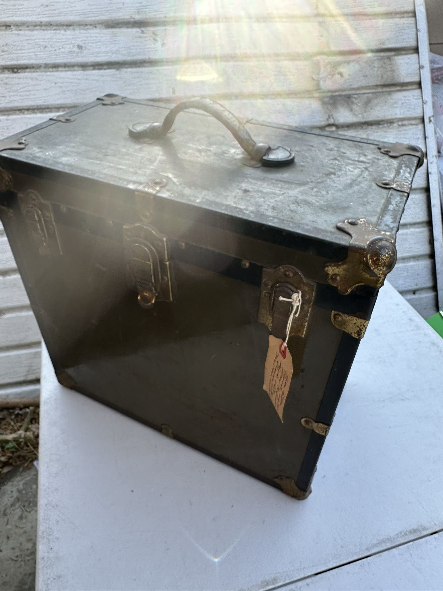 Vintage Carry Case With Locks Preowned