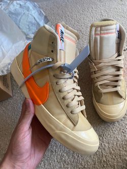 Nike Off-White Blazer Mid “Hallow’s Eve” Size 10
