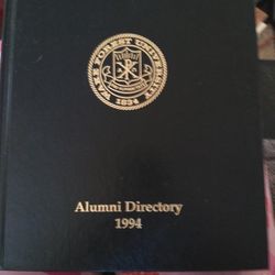 Wake Forest University Alumni Directory 1994