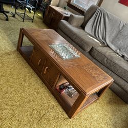Coffee Table and Side Table Combo 