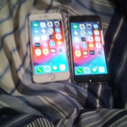 Two iPhones Reg 6 16 Gigs 