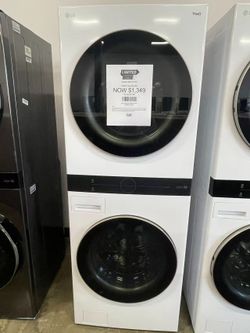 LG washer & dryer WKG101HWA