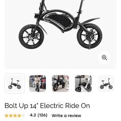 Electric Bike/ Jetson Bolt Up 