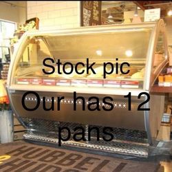 Gelato Freezer/Display Case 12 trays