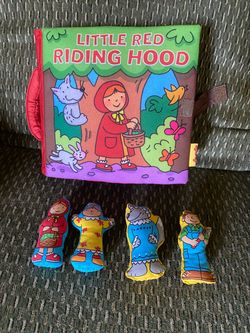 Vintage little red riding Hood, soft book