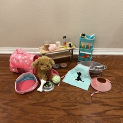 Dog/Pet Grooming Play Set From Our Generation And Sophia’s Pets