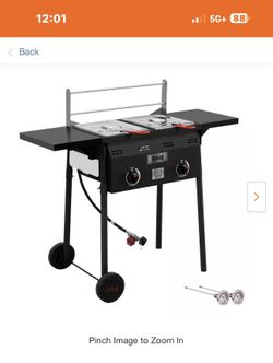 Propane deep fryer (please read description before messaging me)