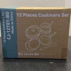 12pc Posts And Pans 