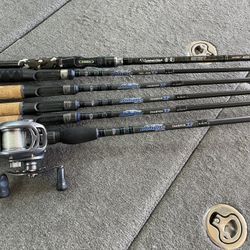 Dobyns Rods/ Daiwa Reels