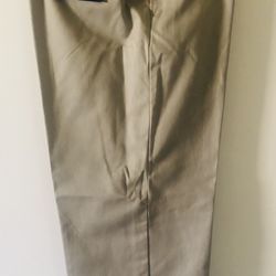 Mens Pants Size 38x30 Flat Front