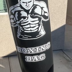 Inflatable Punching Bag & Boxing Gloves 