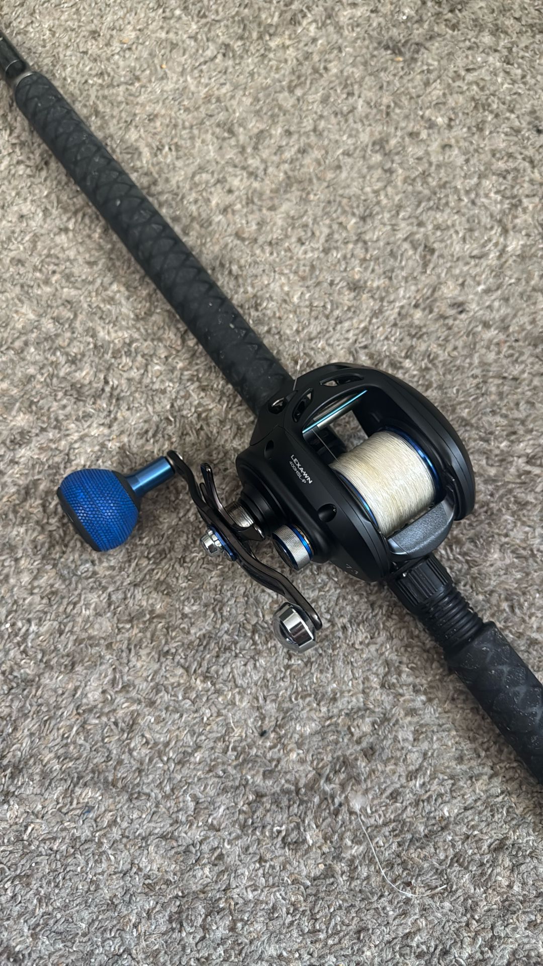 Daiwa Lexa Fishing Setup