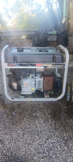 6,250 watt generator