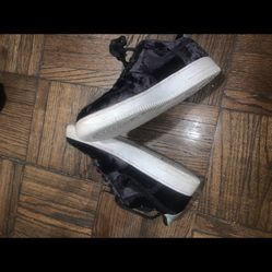 Blue Suede Air Force Ones