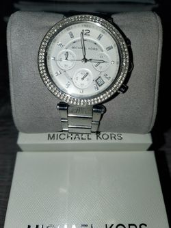 Michael Kors Silver-toned Glitz Watch - MK5353