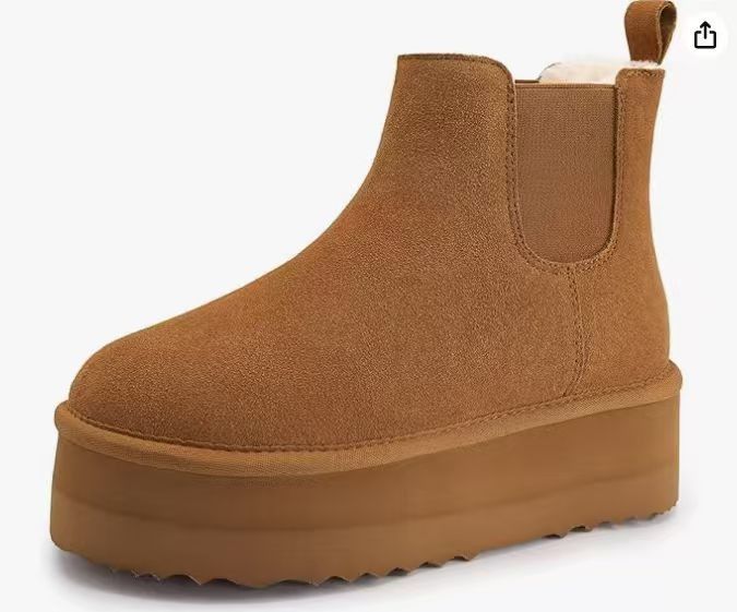 Slip On Faux Fur Winter Warm Ankle Short Boots