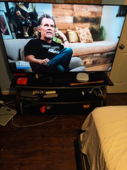 Samsung qled 4k 65inch with TV stand