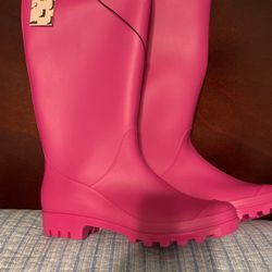 Pink Water Boots