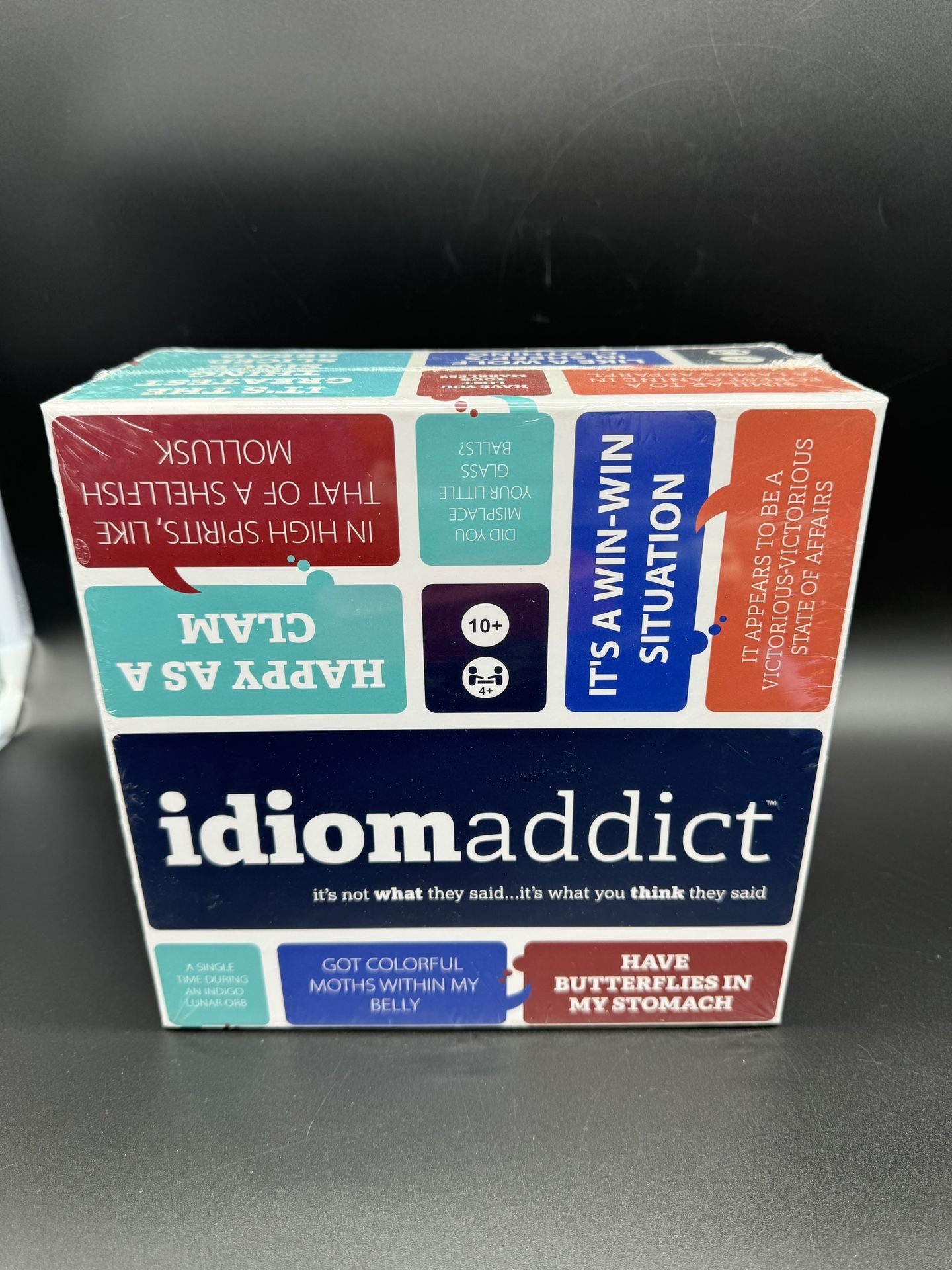 Idiomaddict Board/Card Game Sealed In Box