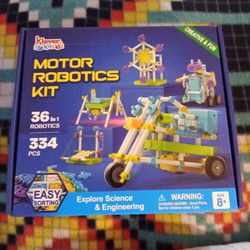 Motor Robotics Kit 36 in 1 Robotics 334 PCS