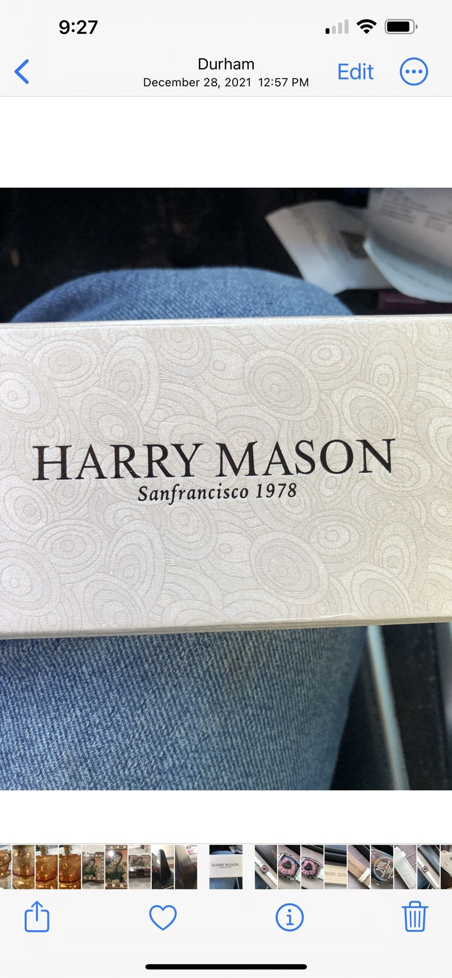 New Harry Mason Ladies Heart Watch