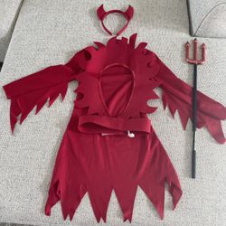 Devil Costume Kids S: 4-6 