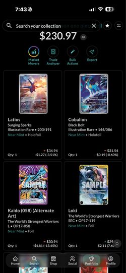Pokemon and one piece singles