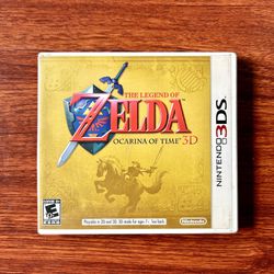 The Legend Of Zelda Ocarina Of Time 3D Nintendo 3DS
