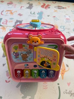 VTech Sort and Discover Activity Cube (Pink)