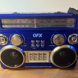 RETRO BOOM BOX MP3 BLUETOOTH Short Wave Radio