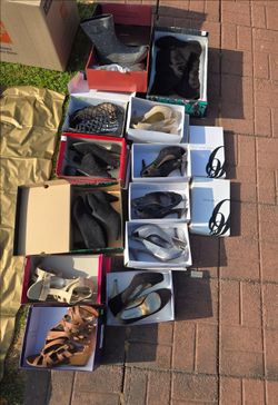 $4 each Women's size 11 shoes pick up this morning only