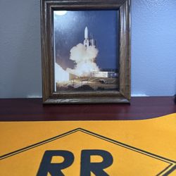 VINTAGE NASA COLOR 8x10 The First Titan IV Launch Picture Unclassified Pic 1989