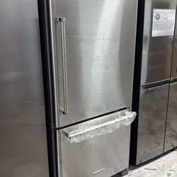 KitchenAid bottom freezer refrigerator