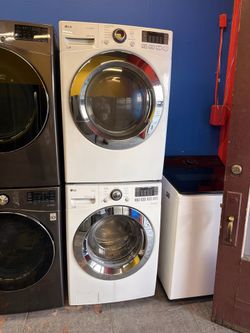 LG washer and dryer