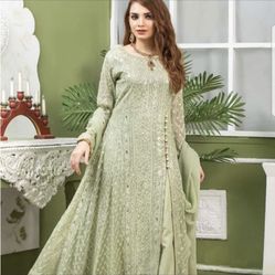 Beautiful Georgious Pakistani Gown Dress