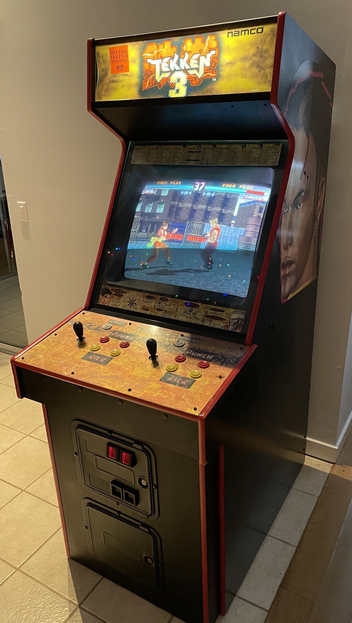 1997 Tekken 3 Arcade Machine MINT