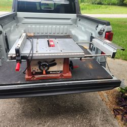 Tablesaw 10 Inch Benchtop with Rip fence Cash only