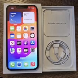 Apple iPhone 13 - 128GB - Midnight Black (Unlocked) A2482 5G Smartphone