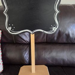 Decorative Chalkboard Sign