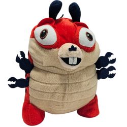 Dream Works Monsters Vs. Aliens Insectosaurus Plush 7" Red Stuffed Animal Toy