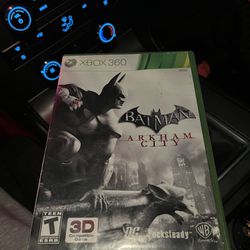Batman Xbox 360 Game Arkham City 