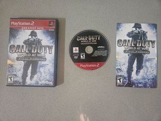 Call of Duty World At War Final Fronts - PlayStation 2
