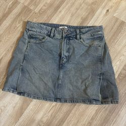 Jean Denim Mini Skort So Brand 