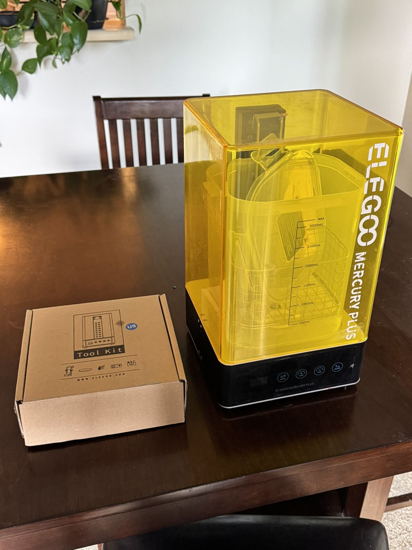 ELEGOO Mercury Plus 2.0 Wash and Cure Station V2 for Mars Photon S Photon Mono LCD SLA DLP 3D Printer Models