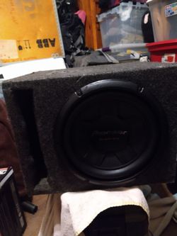 Pioneer 10 Sub in box