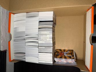 Half a Box Bulk Sports Cards